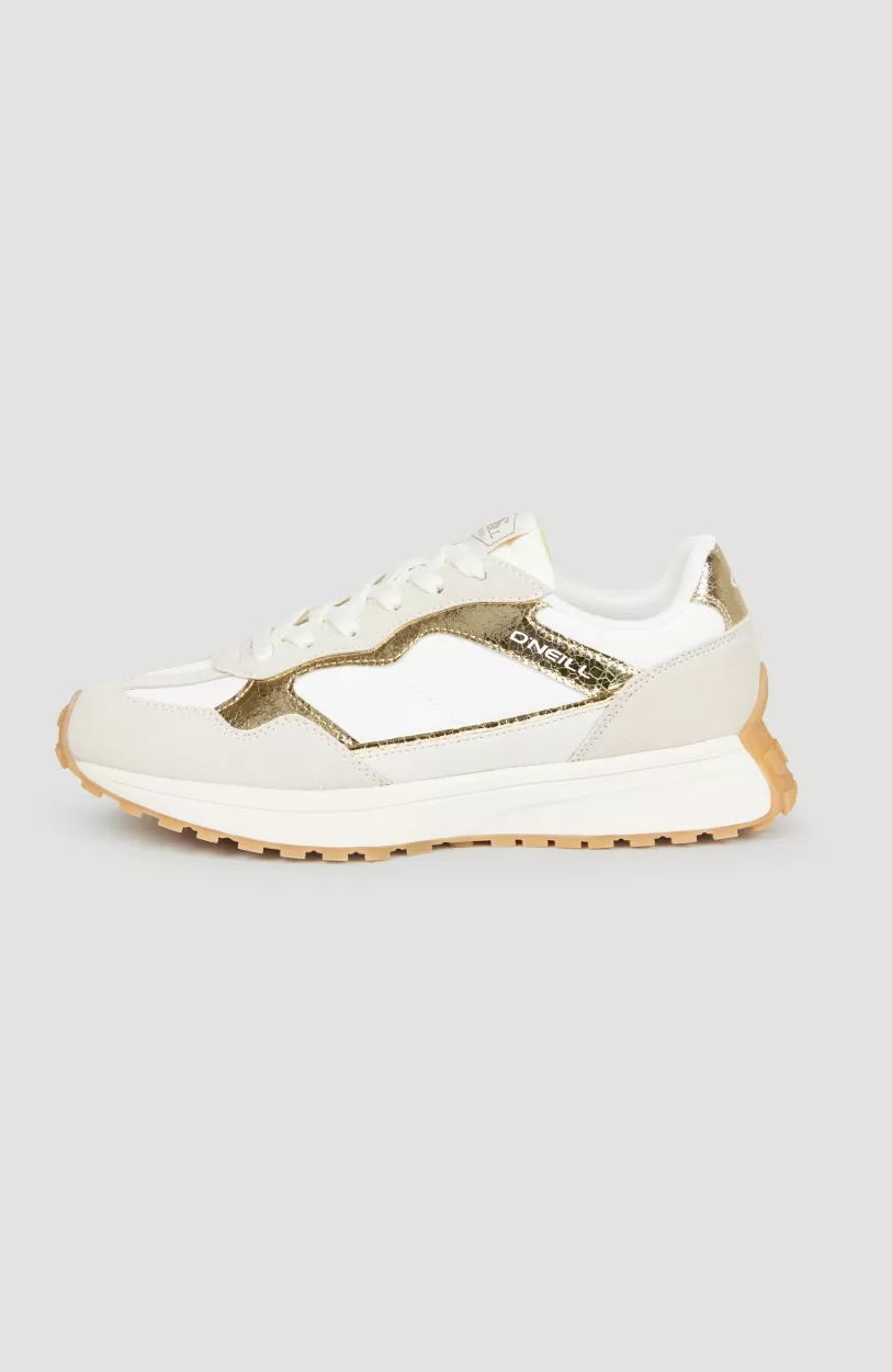 Shop O’Neill SANIBEL LOW Sneakers | BRIGHT WHITE/ ROSE GOLD