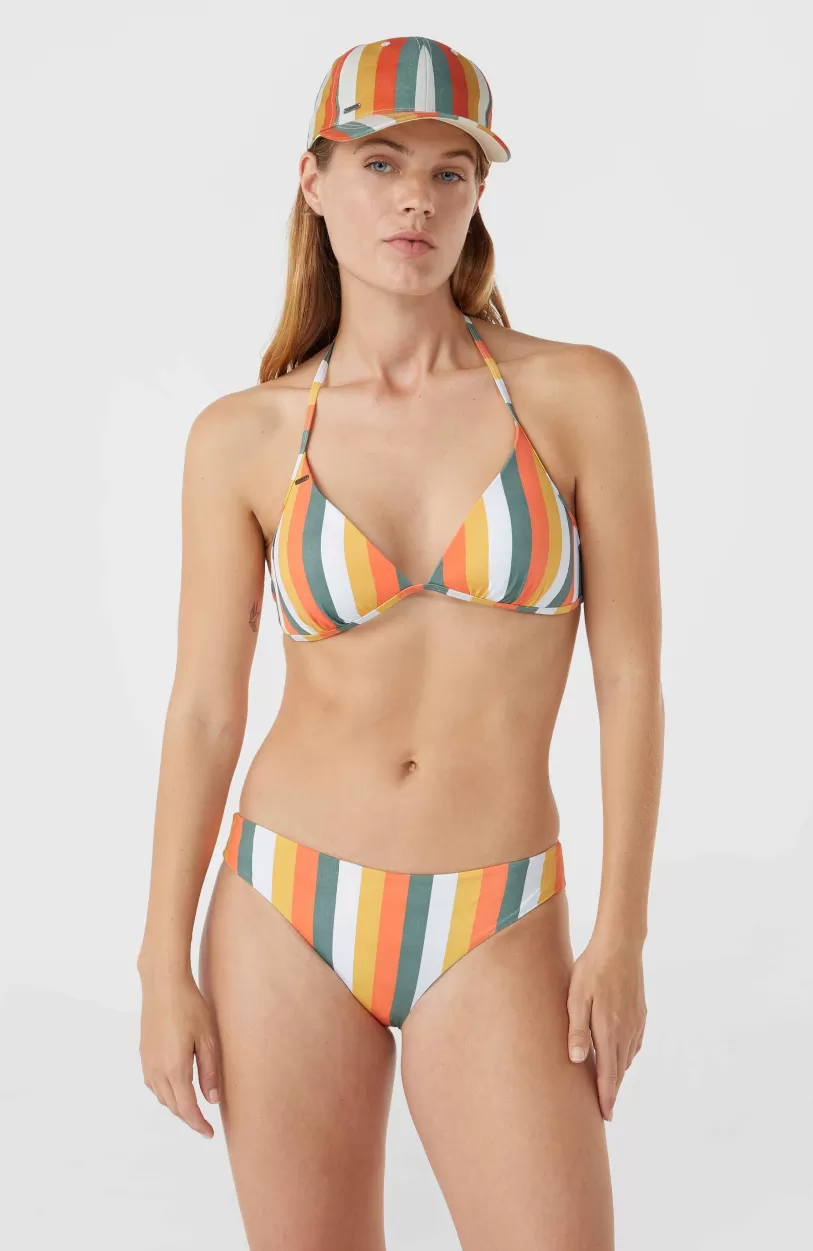 Discount O’Neill Sao Bikinitop | Orange Multistripe