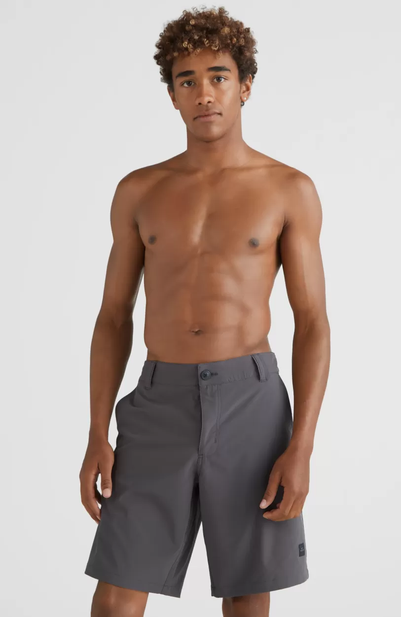 Best Sale O’Neill Short Hybrid Chino | Asphalt