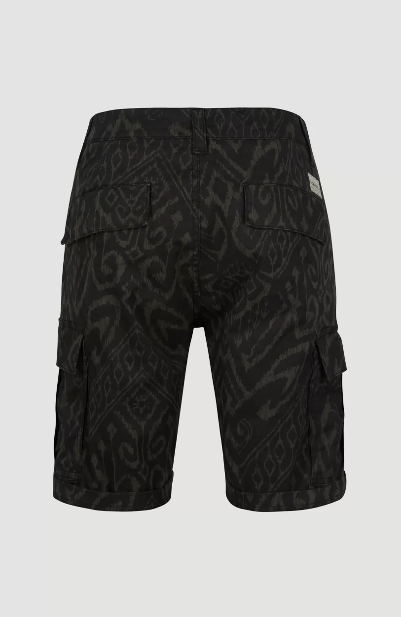 Flash Sale O’Neill Short Park Cargo | Black Tonal Magic Carpet