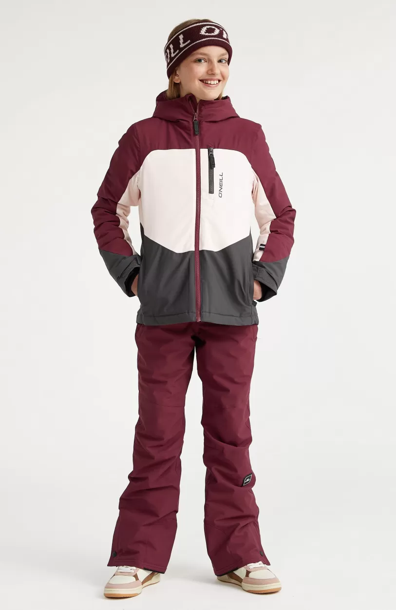 Store O’Neill Ski Jas Carbonite | Windsor Wine Colour Block