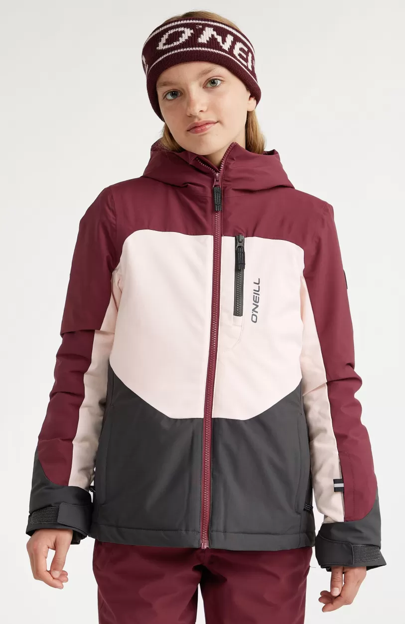 Store O’Neill Ski Jas Carbonite | Windsor Wine Colour Block