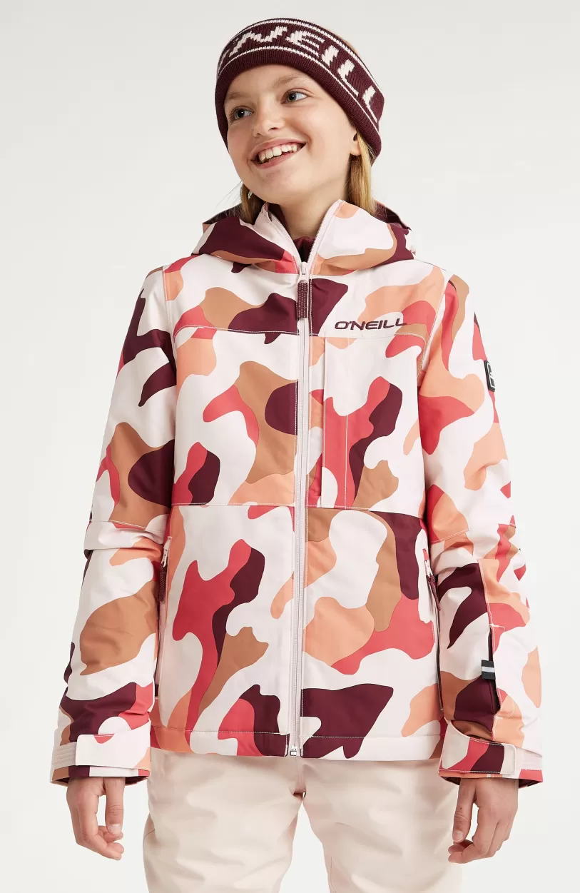 Cheap O’Neill Ski Jas Lite Printed | Purple Hiker Camo