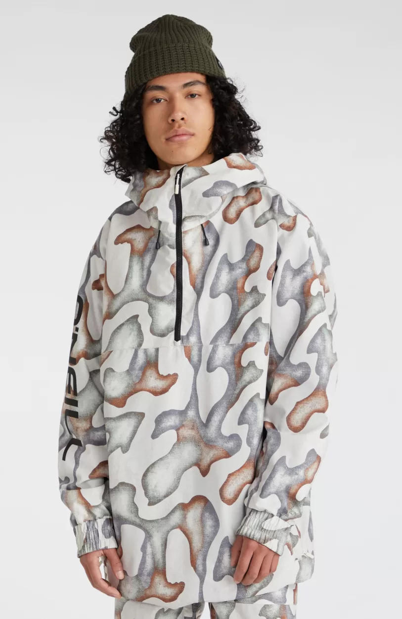 New O’Neill Ski Jas Park Anorak | Hiker Camo