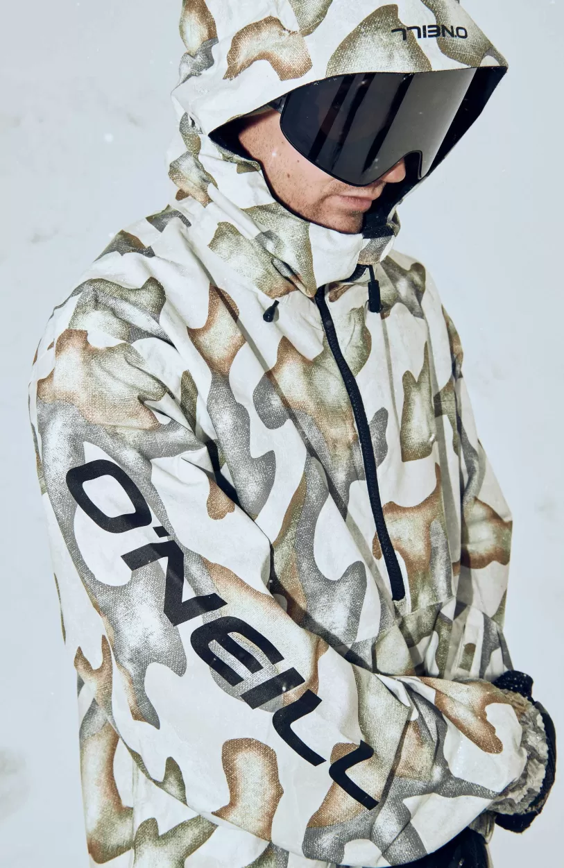 New O’Neill Ski Jas Park Anorak | Hiker Camo