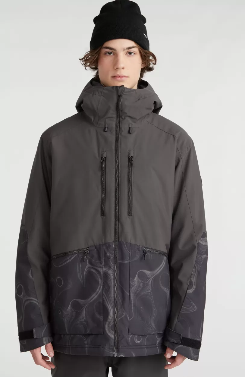 Cheap O’Neill Ski Jas Texture | Black Out Colour Block