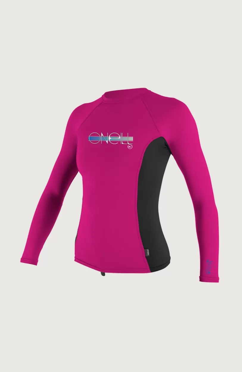 Hot O’Neill Skins Long Sleeve Crew | Dark Pink