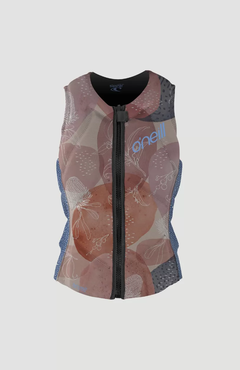 Best O’Neill Slasher Competition Vest | DESERT BLOOM/DRIFT BLUE