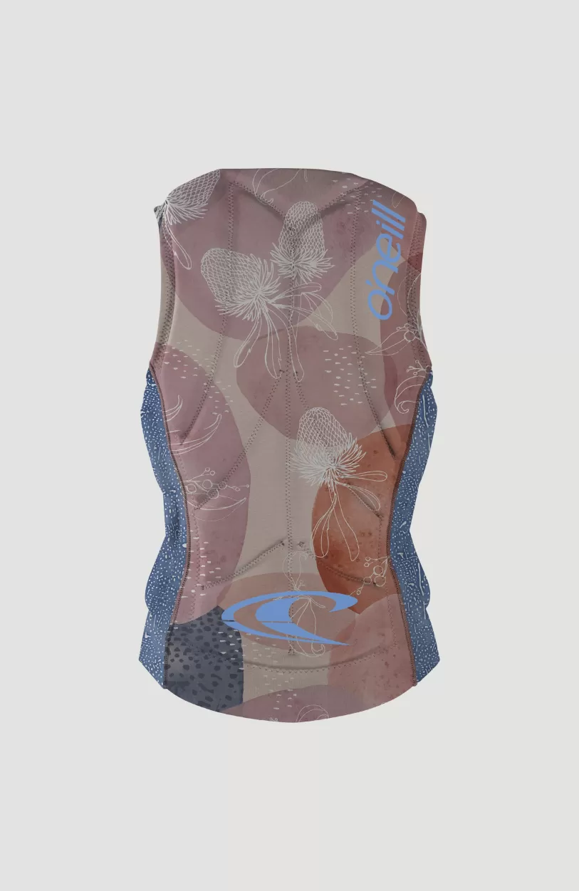 Best O’Neill Slasher Competition Vest | DESERT BLOOM/DRIFT BLUE