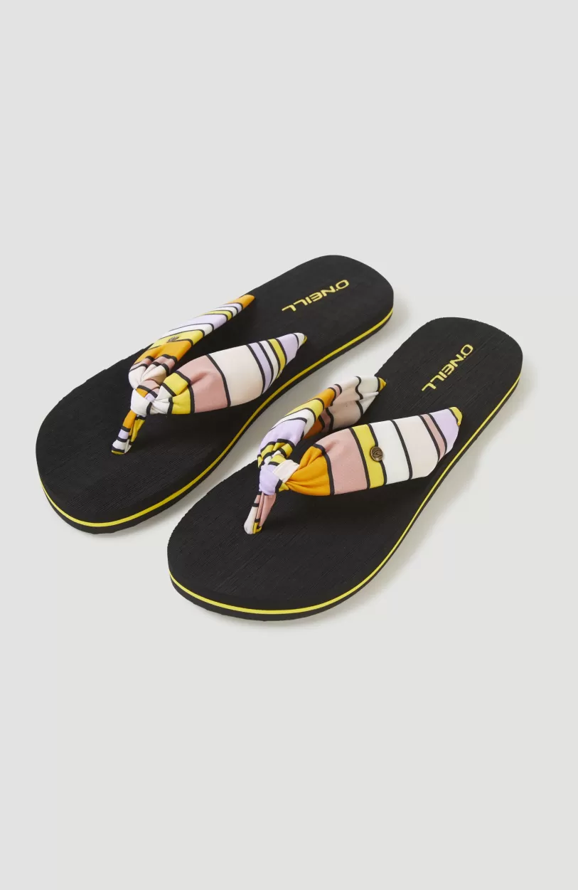 New O’Neill Slippers Ditsy Sun Bloom™ | Multi Stripe