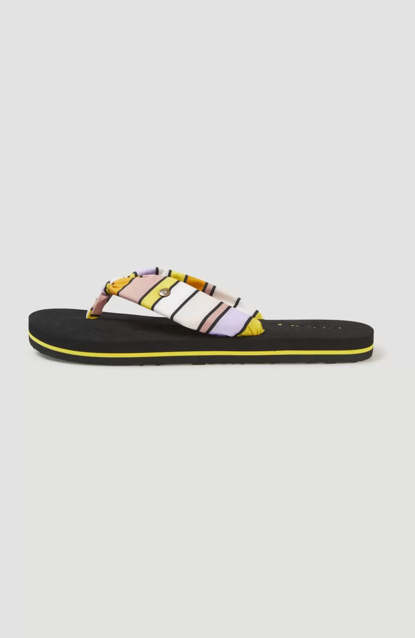 New O’Neill Slippers Ditsy Sun Bloom™ | Multi Stripe