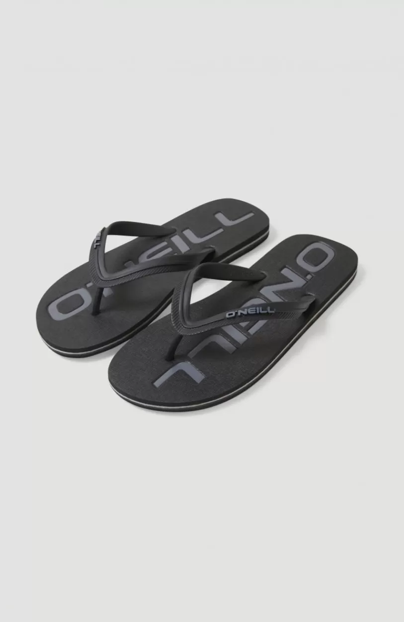 Online O’Neill Slippers Profile Logo | Black Out