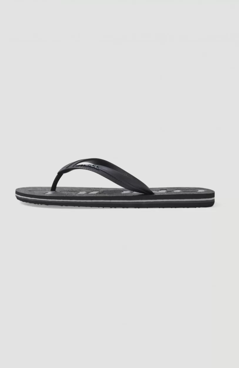 Online O’Neill Slippers Profile Logo | Black Out