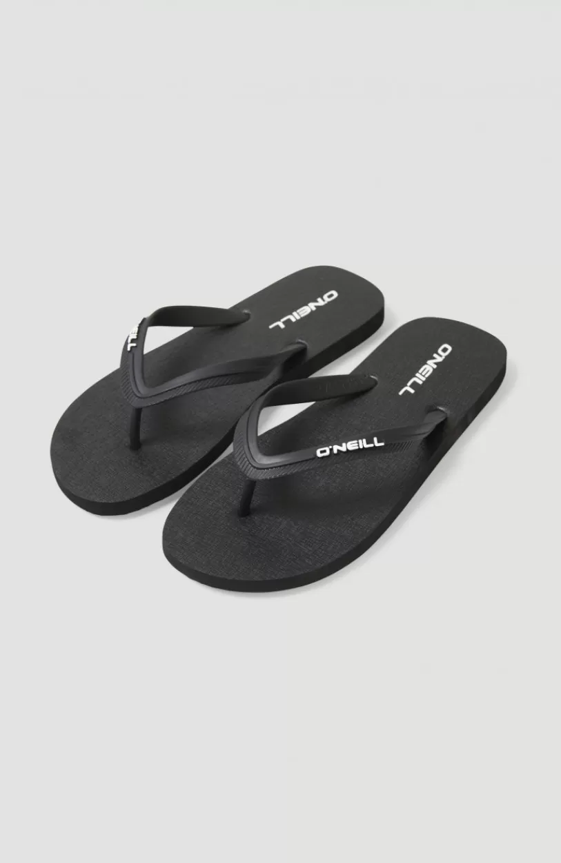 Clearance O’Neill Slippers Profile Small Logo | Black Out