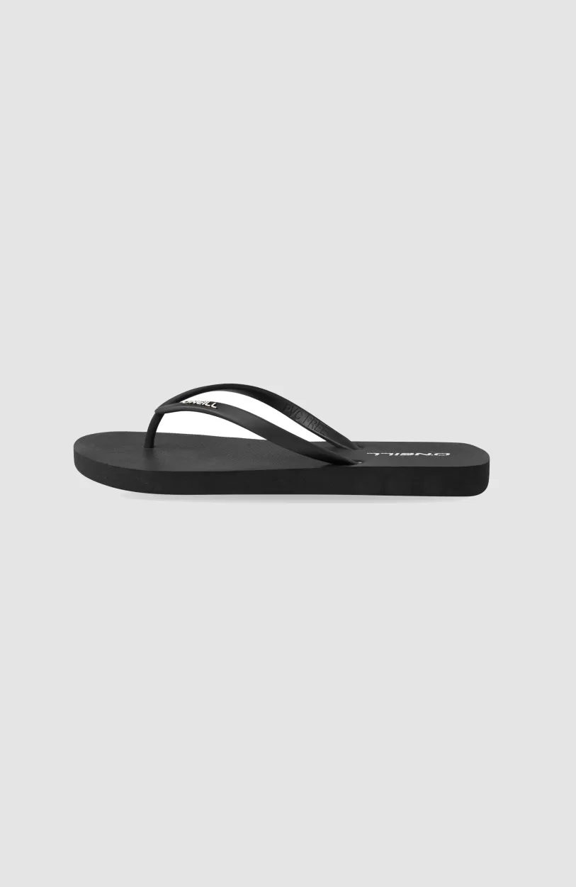 Online O’Neill Slippers Profile Small Logo | Black Out