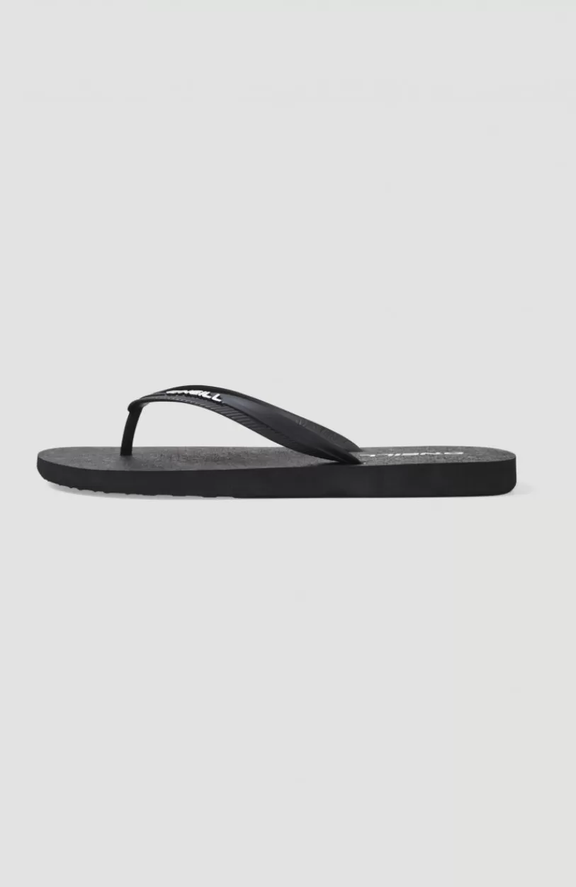 Clearance O’Neill Slippers Profile Small Logo | Black Out