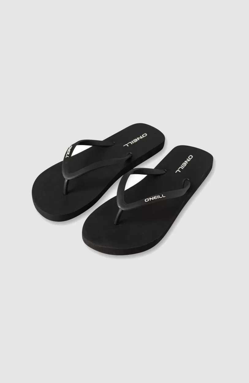 Online O’Neill Slippers Profile Small Logo | Black Out