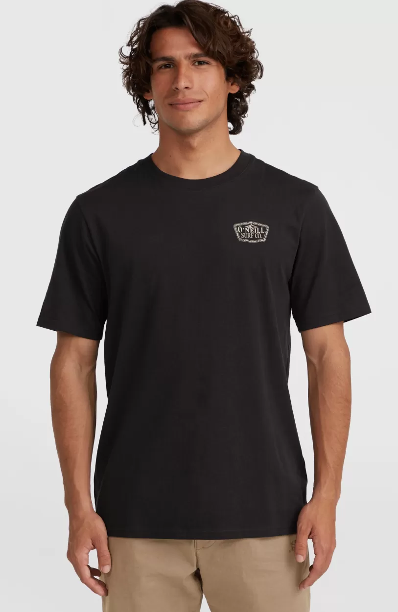 Flash Sale O’Neill Small Chest Print T-shirt | Black Out