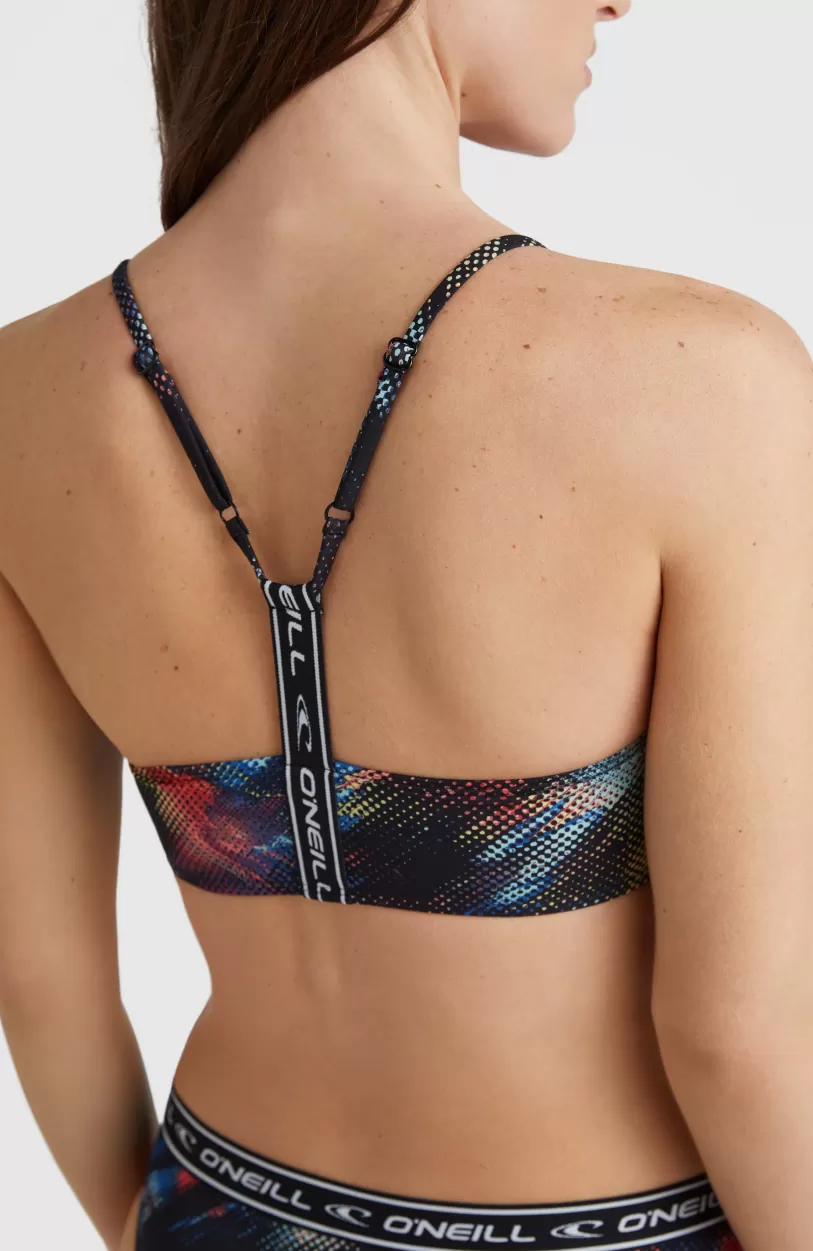 Flash Sale O’Neill Sport Bralette Bikiniset | Black Future Fade