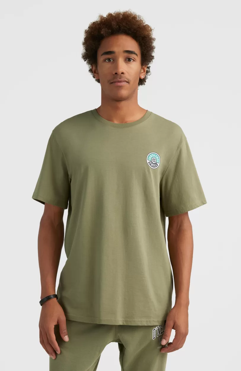 Cheap O’Neill State Emblem T-shirt | Deep Lichen Green