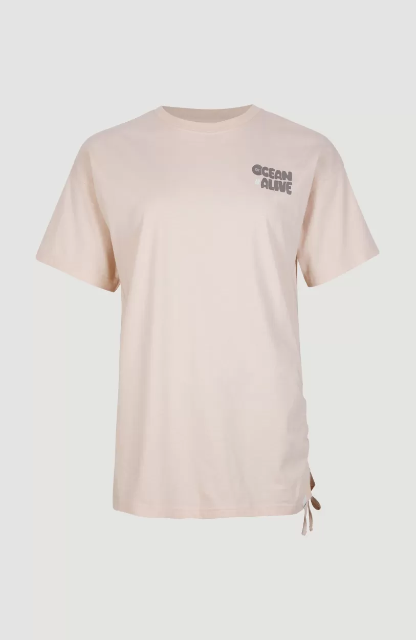 Flash Sale O’Neill Stream Adjustable Long T-shirt | Peach Whip