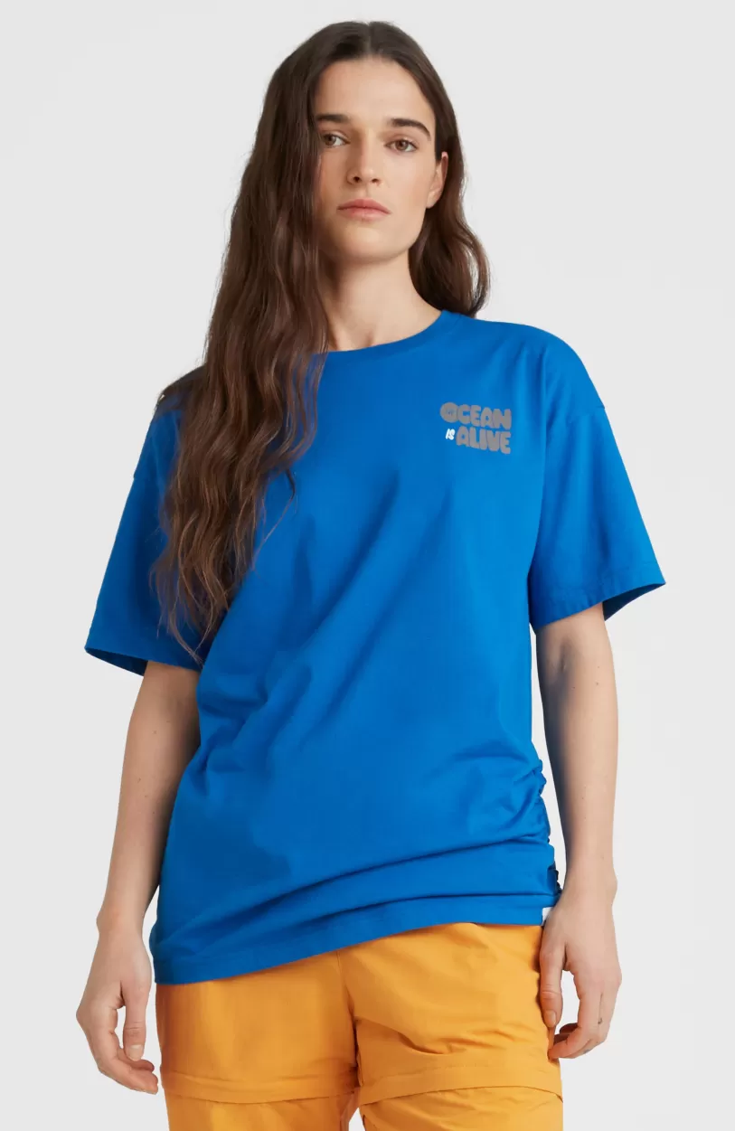 Hot O’Neill Stream Adjustable Long T-shirt | Princess Blue