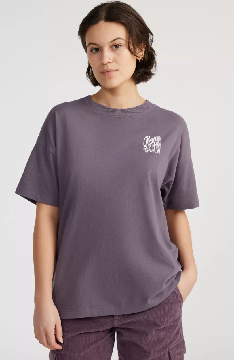 Hot O’Neill Surf Heroes Losvallend T-shirt | Mauve Miracle