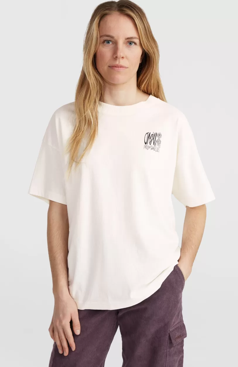 New O’Neill Surf Heroes Losvallend T-shirt | Snow White