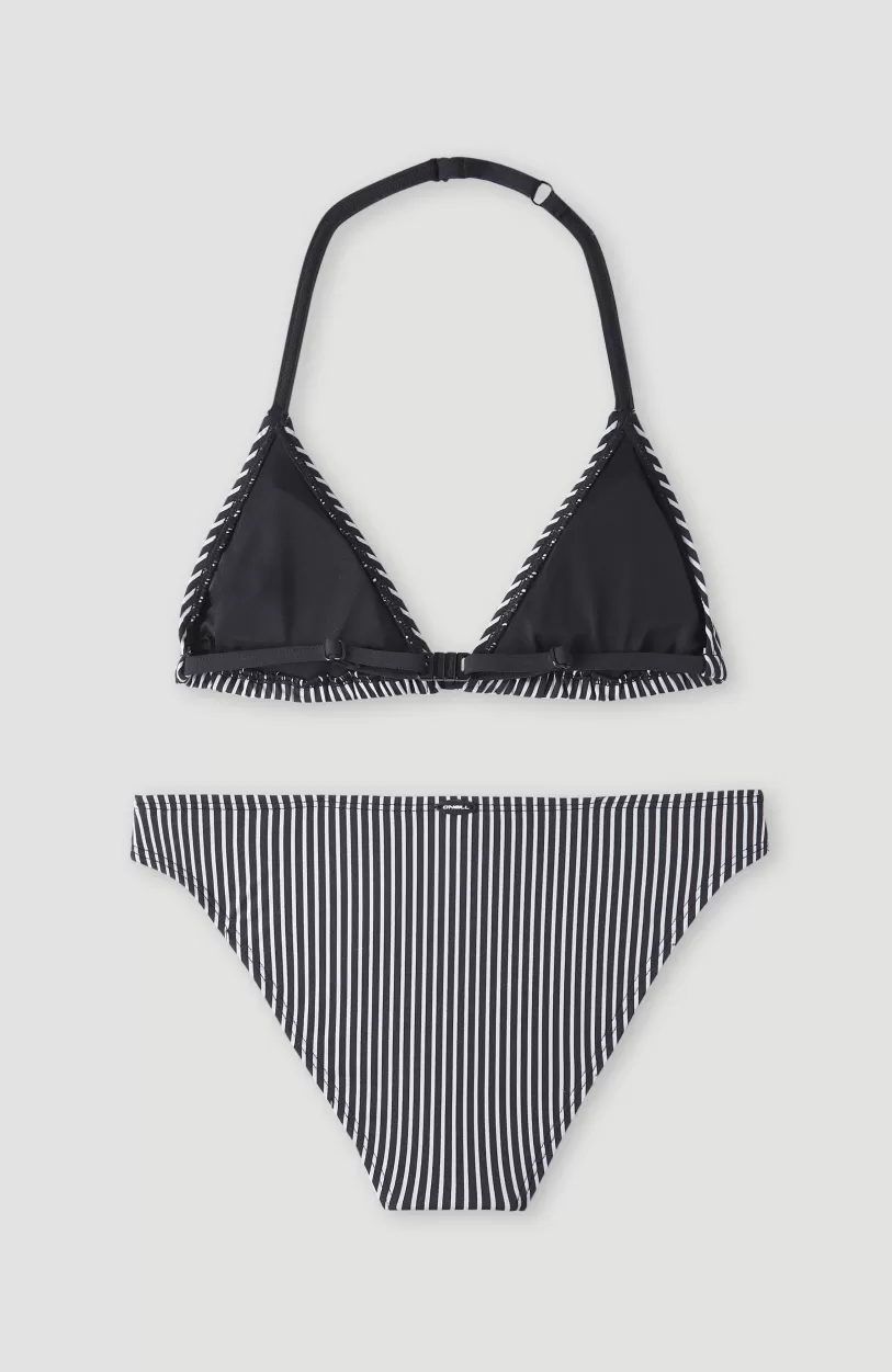 Cheap O’Neill Surf State Triangelbikiniset | Black Simple Stripe