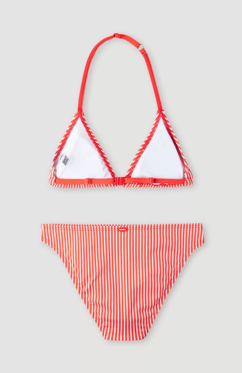 Sale O’Neill Surf State Triangelbikiniset | Red Simple Stripe