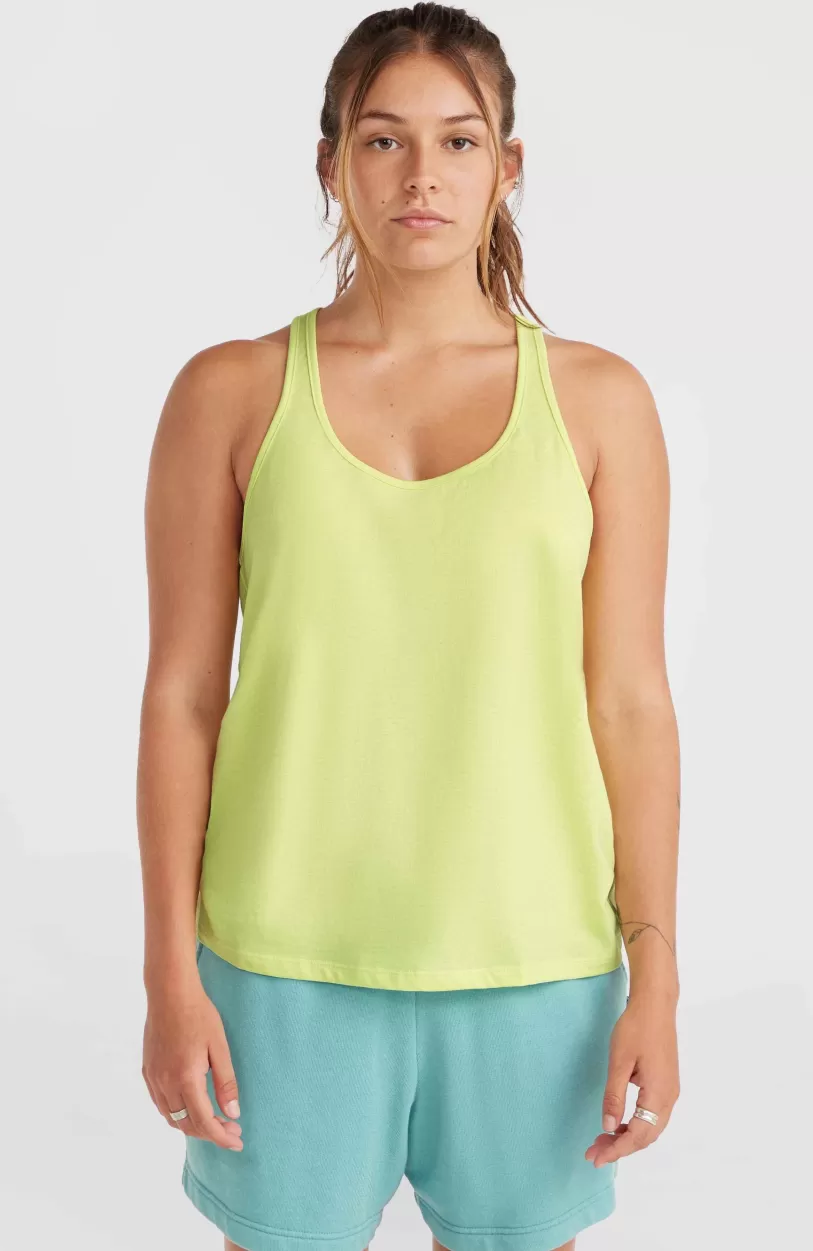 Shop O’Neill Tanktop Essentials Racer Back | Sunny Lime