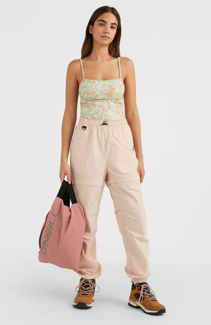 Shop O’Neill Tour Convertible High-Waist Zip Broek | Peach Whip