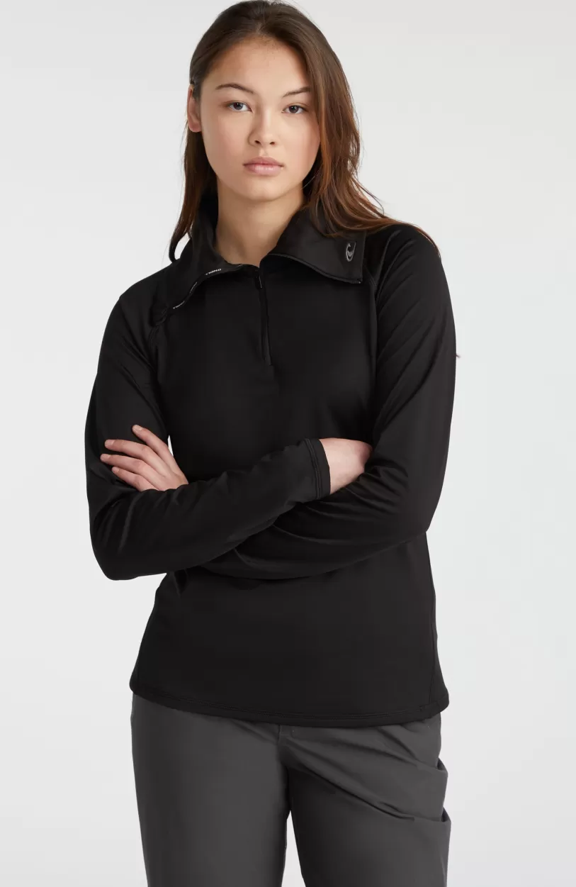 Cheap O’Neill Trui Clime Fleece Met Halve Rits | Black Out