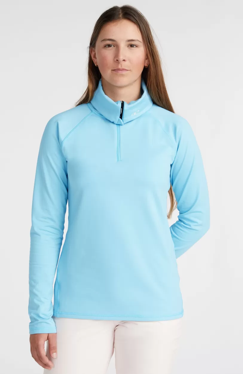 New O’Neill Trui Clime Fleece Met Halve Rits | Blue Wave