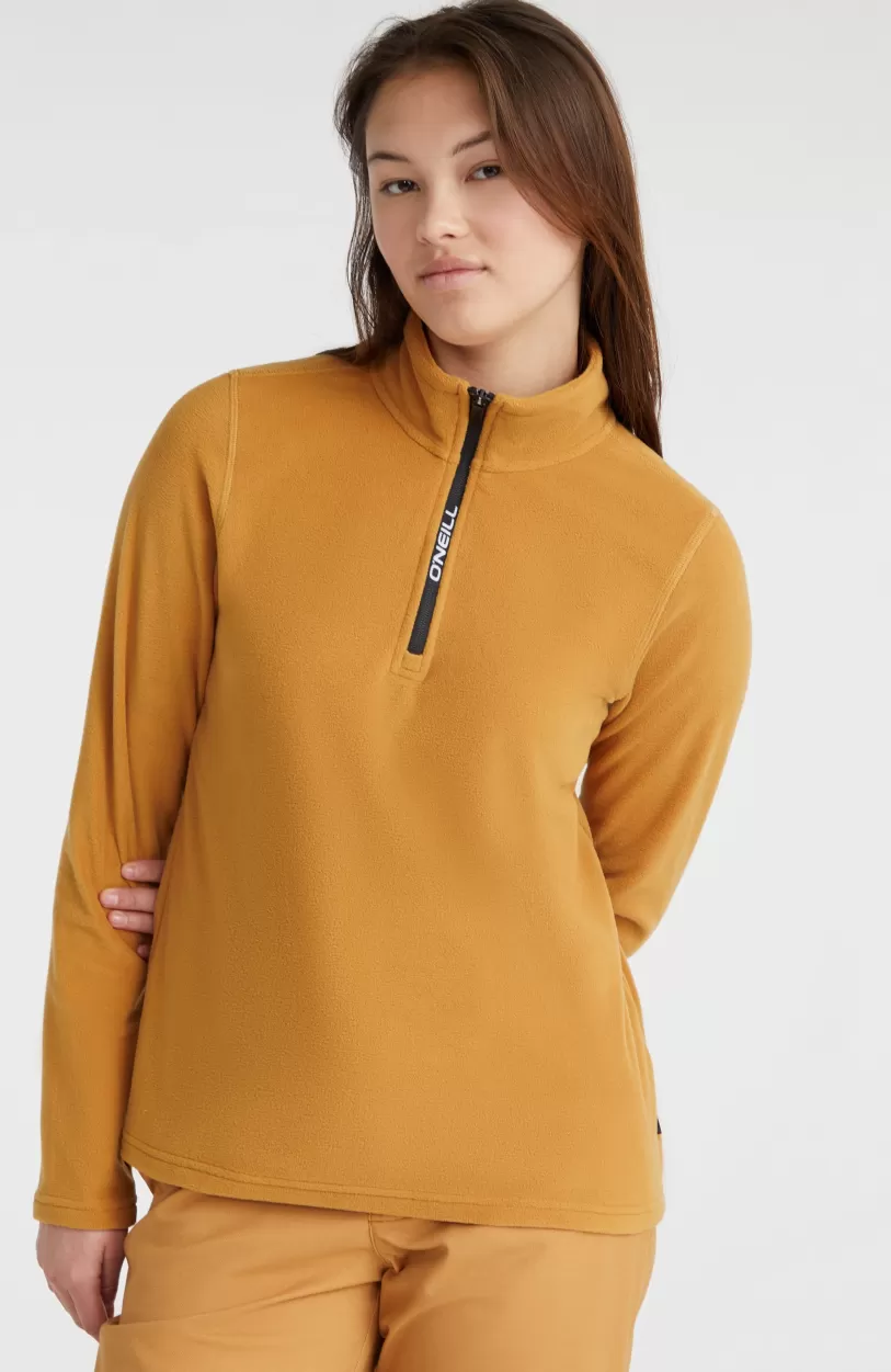 Flash Sale O’Neill Trui Jack's Fleece Met Halve Rits | Rich Caramel