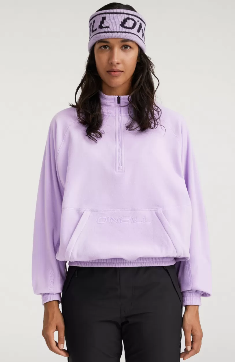 Discount O’Neill Trui O'Riginals Fleece Met Halve Rits | Purple Rose