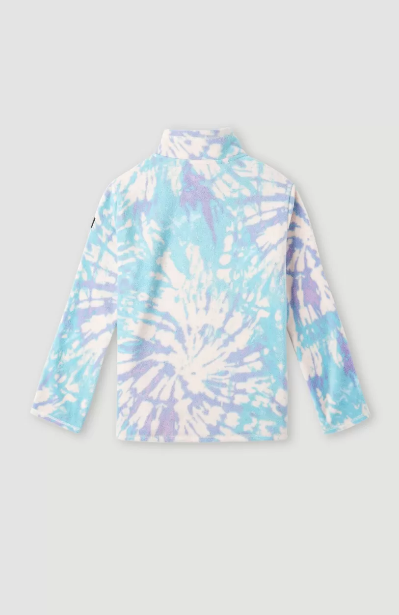 Cheap O’Neill Trui Printed Fleece Met Halve Rits | Pink Tie Dye