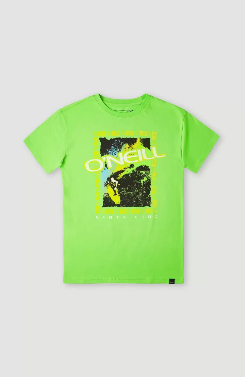 Shop O’Neill T-shirt Anders | Fluor Green