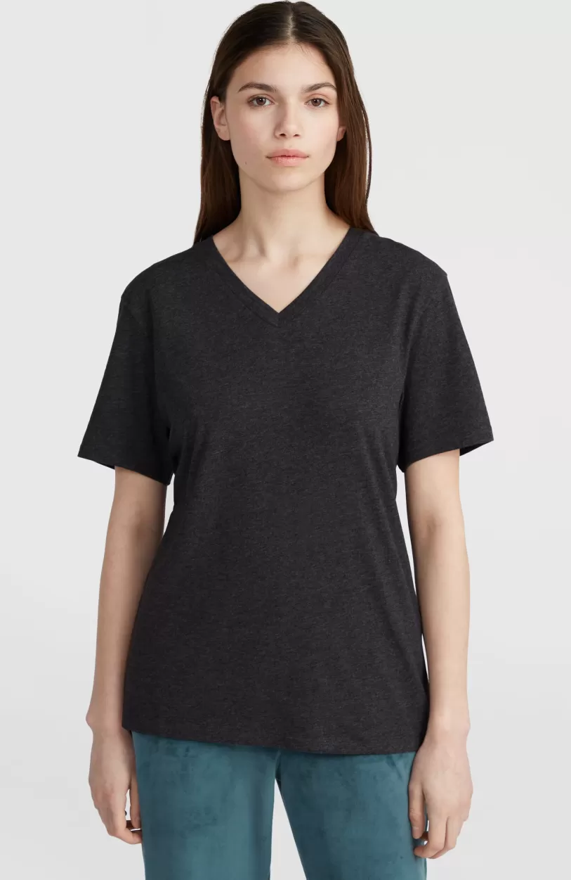 Flash Sale O’Neill T-shirt Essentials Met V-hals | Black Out