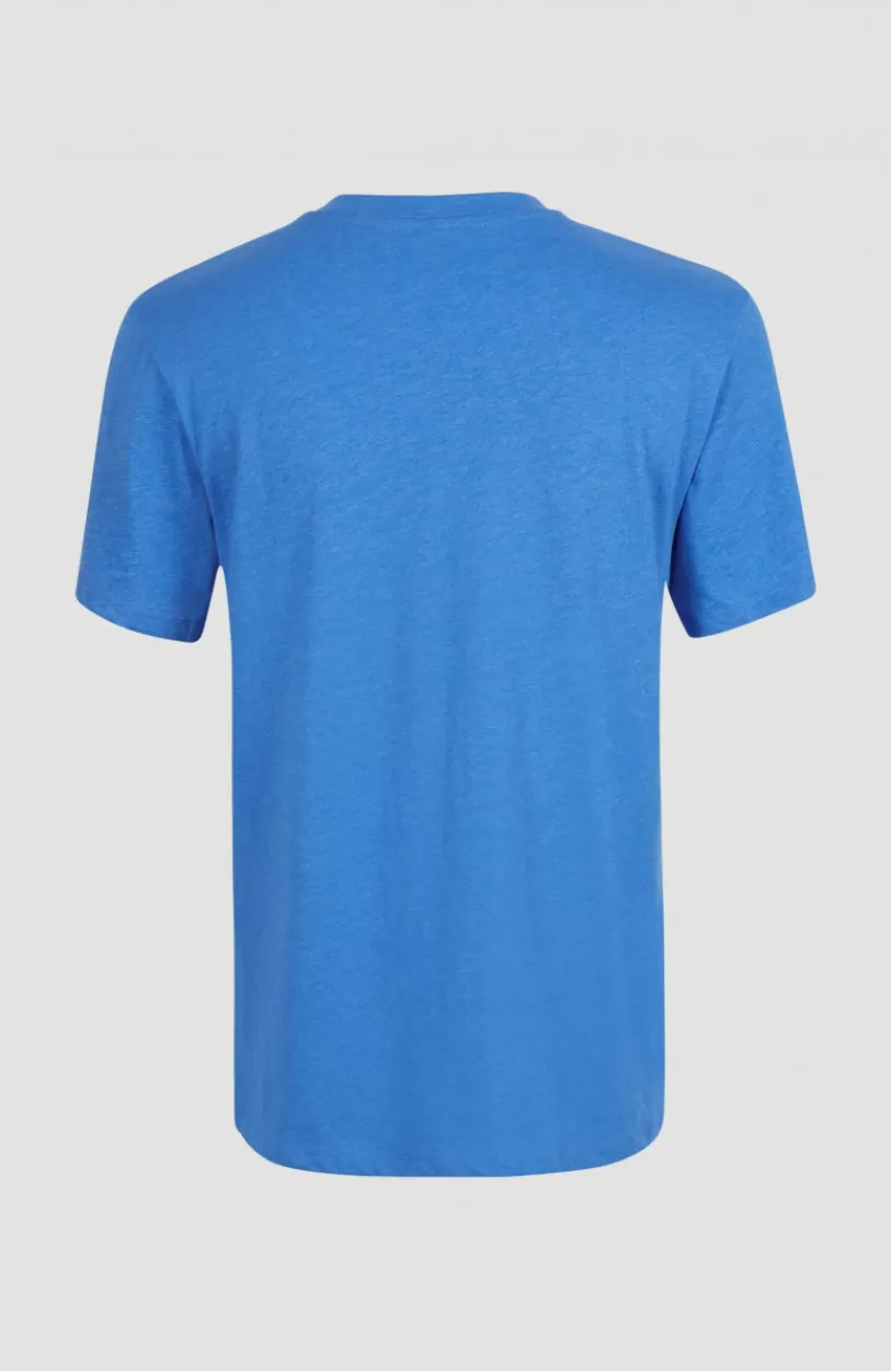 Shop O’Neill T-shirt Essentials Met V-hals | Palace Blue