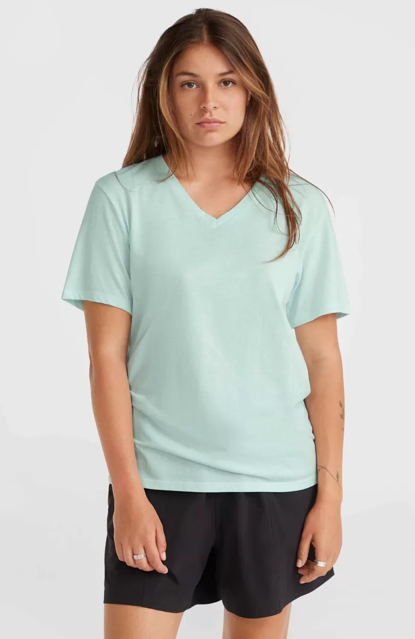 Best Sale O’Neill T-shirt Essentials Met V-hals | Soothing Sea