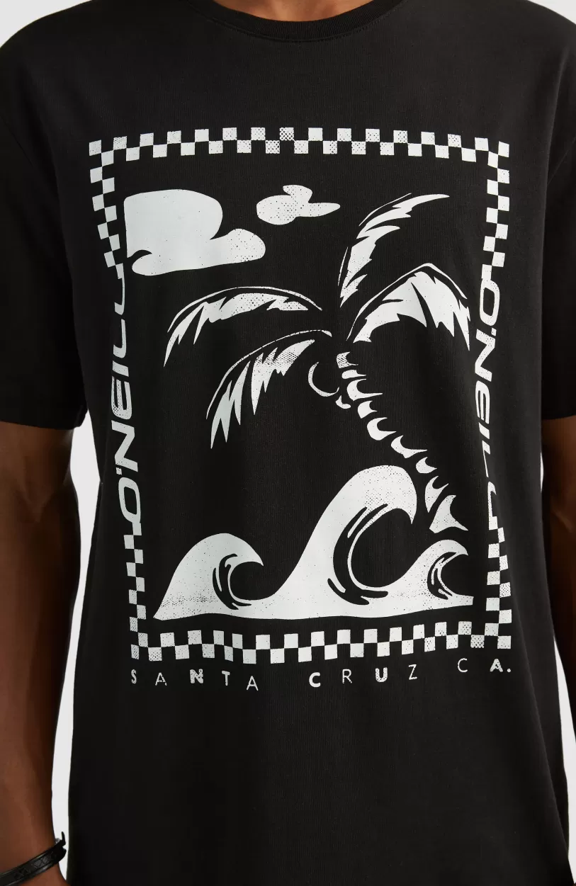 New O’Neill T-shirt Fin | Black Out