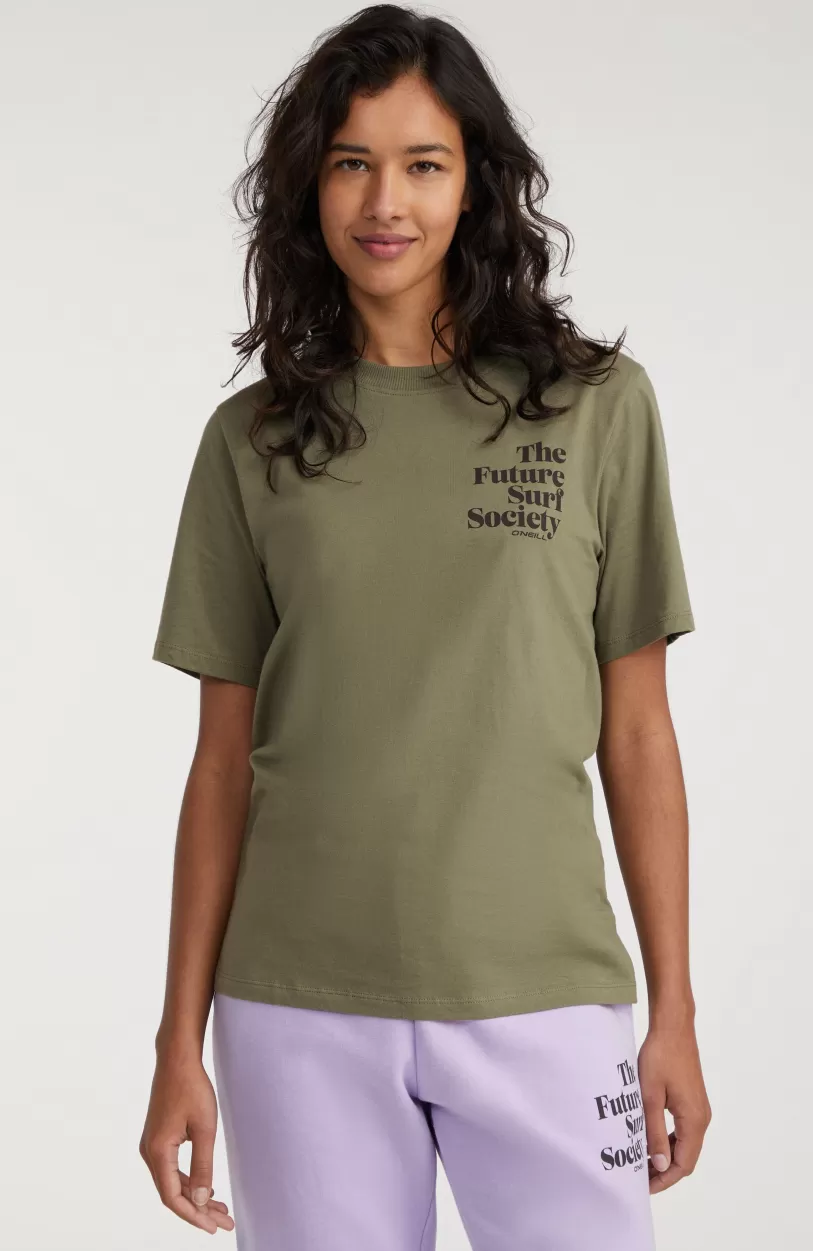 Store O’Neill T-shirt Future Surf Society | Deep Lichen Green