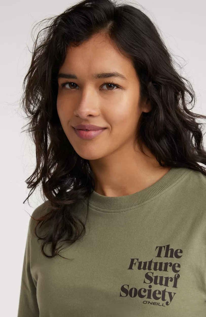 Store O’Neill T-shirt Future Surf Society | Deep Lichen Green