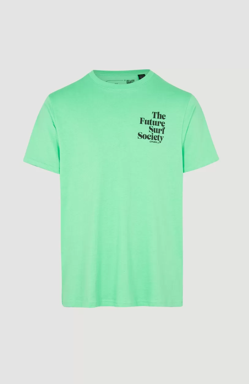 Store O’Neill T-shirt Future Surf Society | Luminous Green