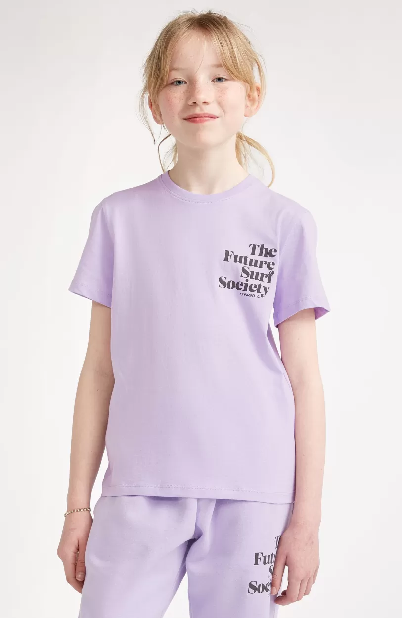 Online O’Neill T-shirt Future Surf Society | Purple Rose