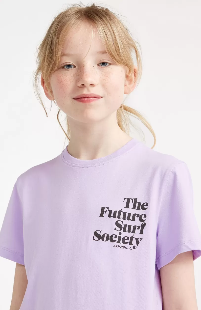 Online O’Neill T-shirt Future Surf Society | Purple Rose