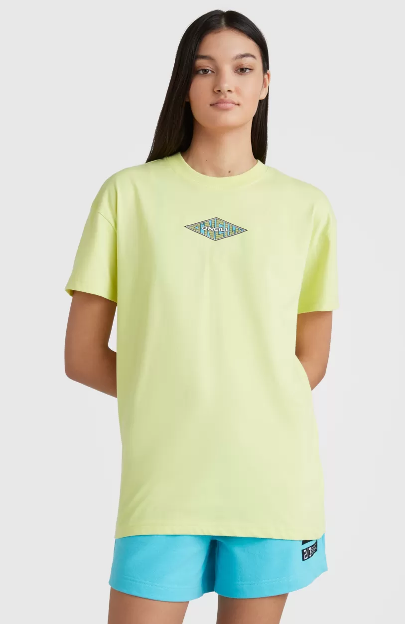 Best O’Neill T-shirt Limbo Graphic Long | Sunny Lime