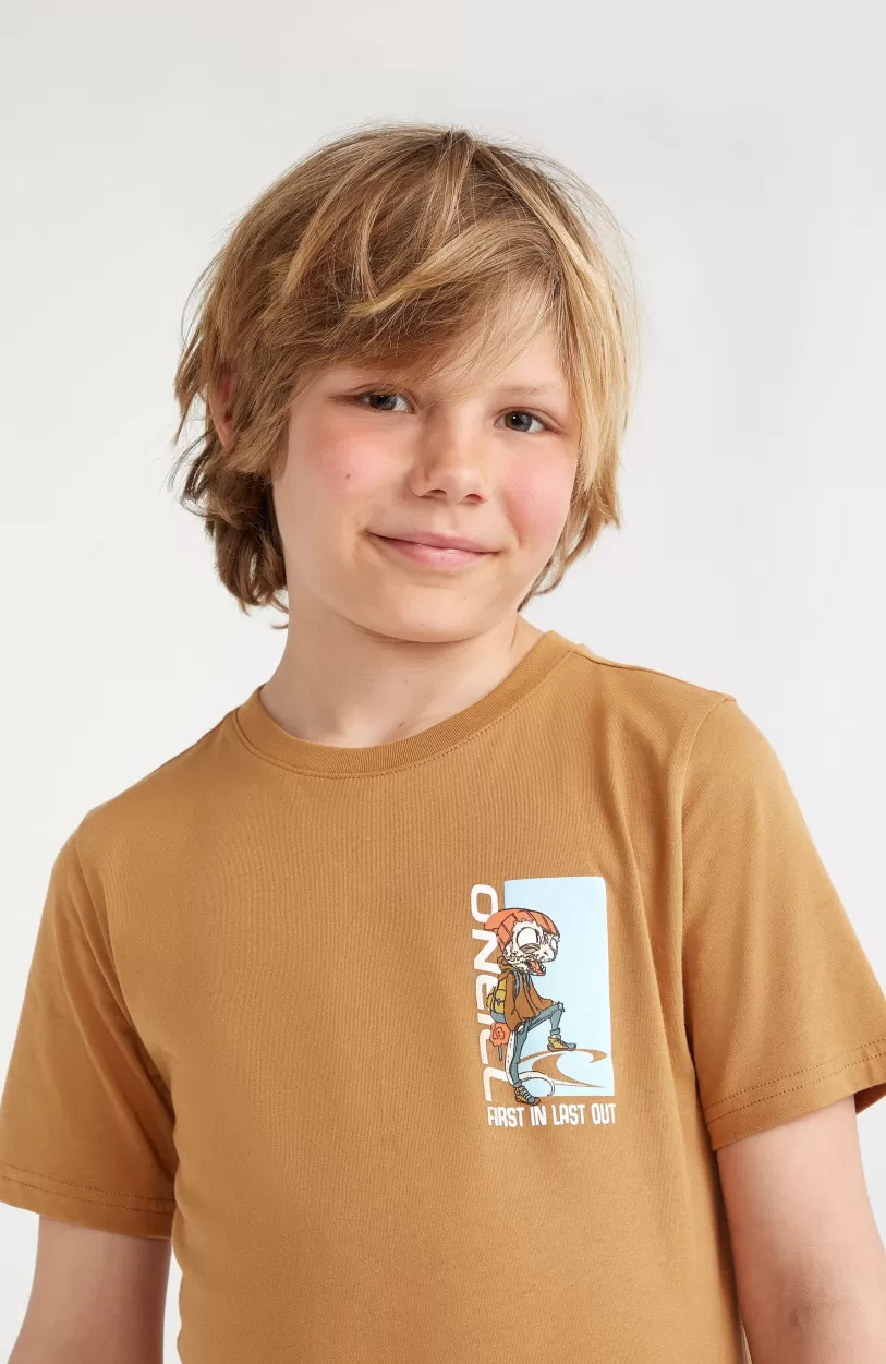 Hot O’Neill T-shirt Lizard | Rich Caramel