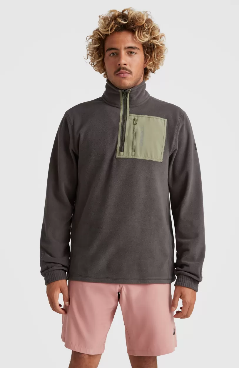 Fashion O’Neill Utility Half Zip Fleece | Raven